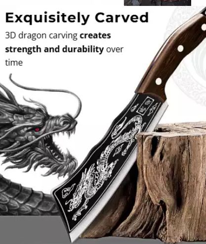 Obsidian Dragon Cleaver – Japan’s #1 Bestseller
