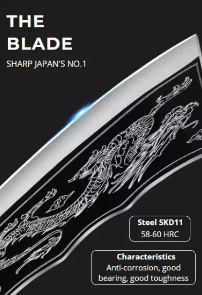 Obsidian Dragon Cleaver – Japan’s #1 Bestseller