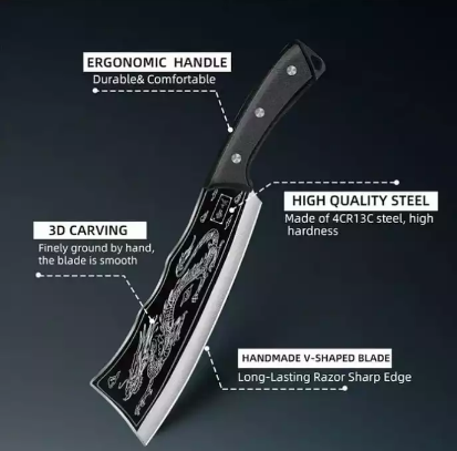 Obsidian Dragon Cleaver – Japan’s #1 Bestseller