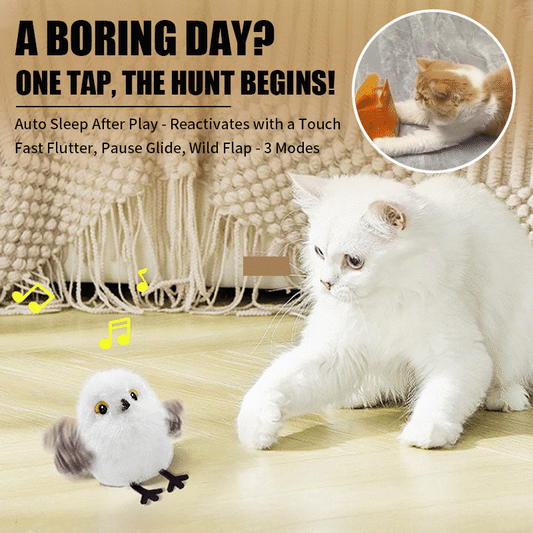 #1 Pet Toy🏆Flapping Bird Cat Toy – Best gift for your pets🐱