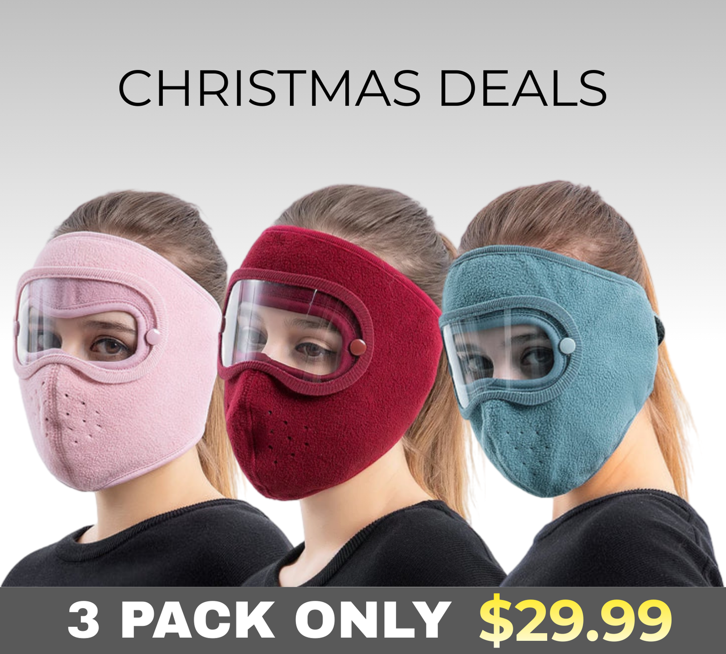 🎁Last Day 66%OFF🔥Winter warm fleece windproof high-definition goggles (Universal size)