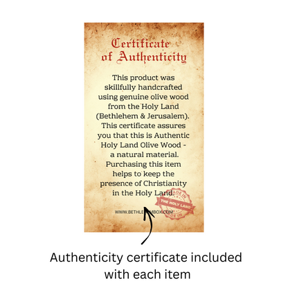 Holy Land Nativity Scene with Music Box