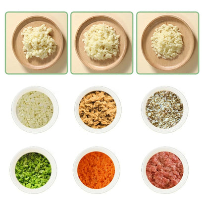 Automatic Chopper for Cooking Preparations